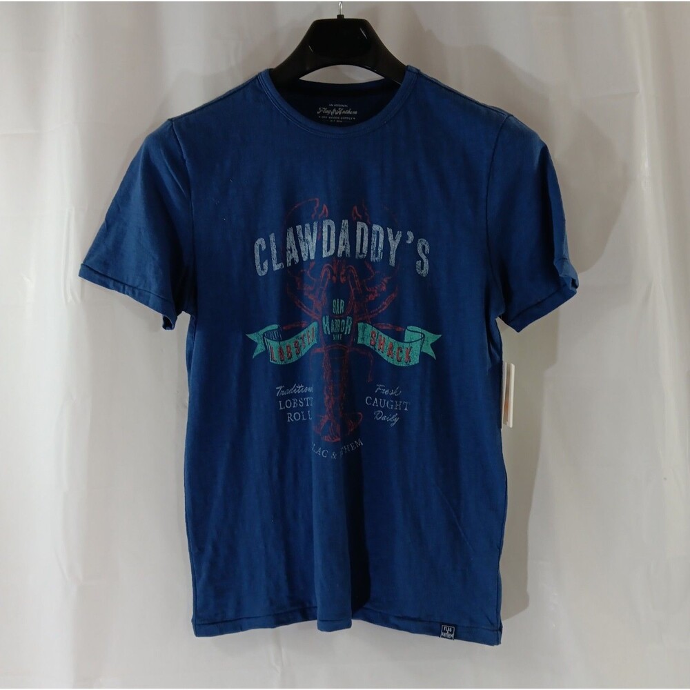 Flag & Anthem T-shirt Men's Size Small Claw Daddy's Graphic